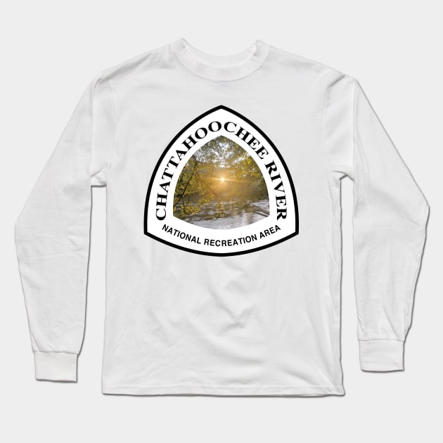 Chattahoochee River National Recreation Area trail marker Long Sleeve T-Shirt by nylebuss